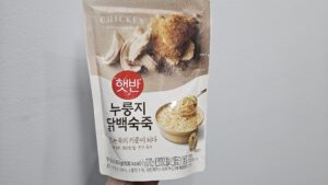 Read more about the article 햇반: 누룽지닭백숙죽 리뷰