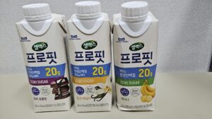 Read more about the article 셀렉스: 프로핏 3종 비교 (모카 초콜릿, 밀크 바닐라, 바나나)